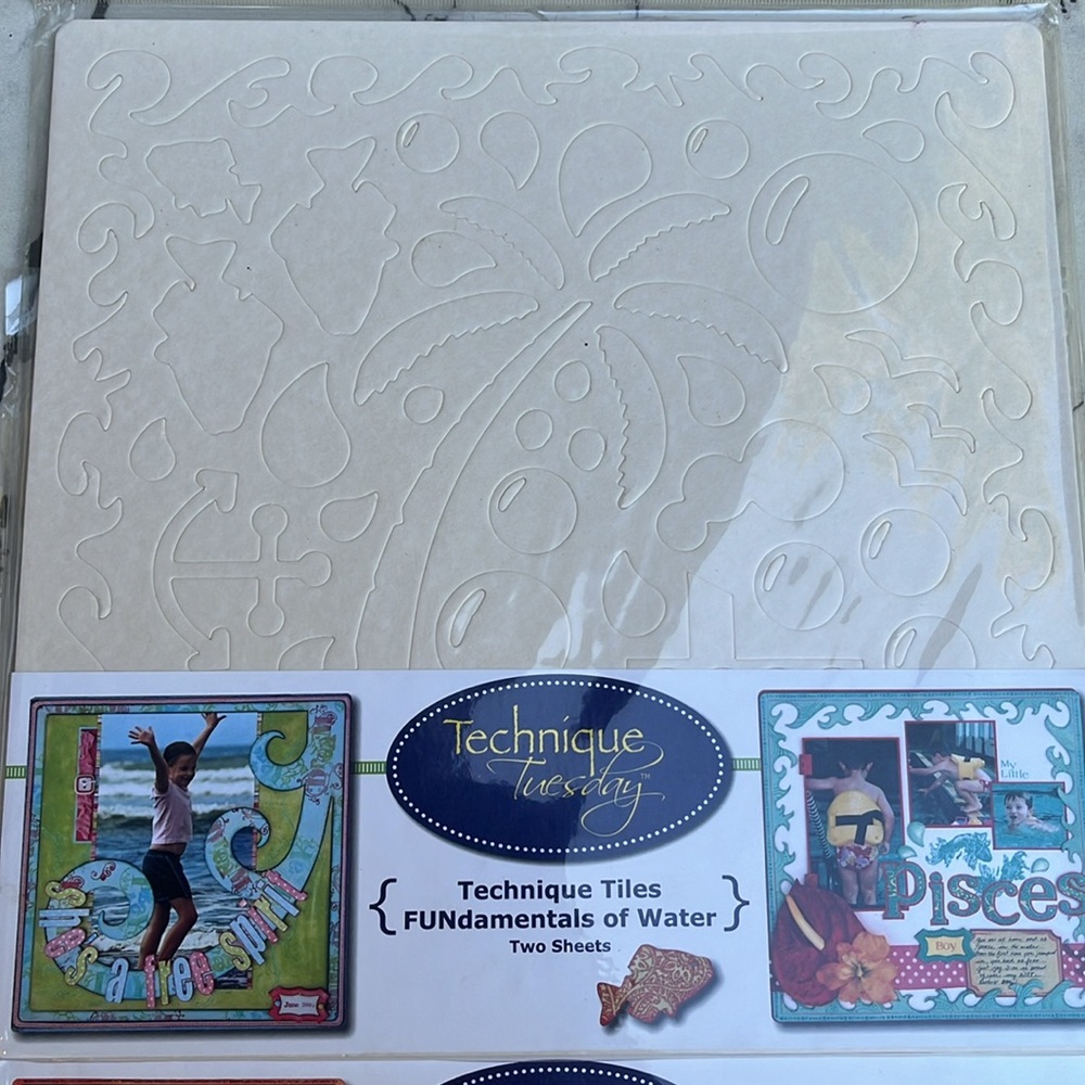 3 Technique Tuesday Technique Tiles Packs (Die Cut Pieces) - Picture 2 of 4